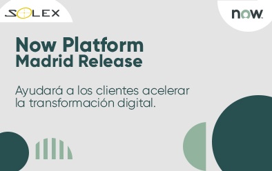 Servicenow Anunciando el lanzamiento de Now Platform Madrid
