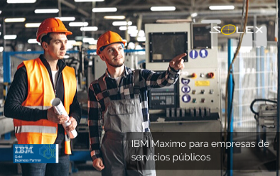 ¿De qué trata el software IBM Maximo EAM para empresas de servicios públicos?