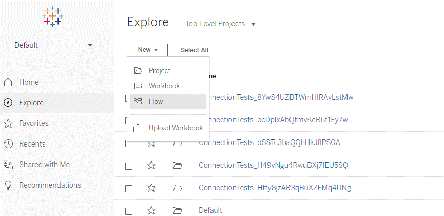 flujo tableau 2020.4