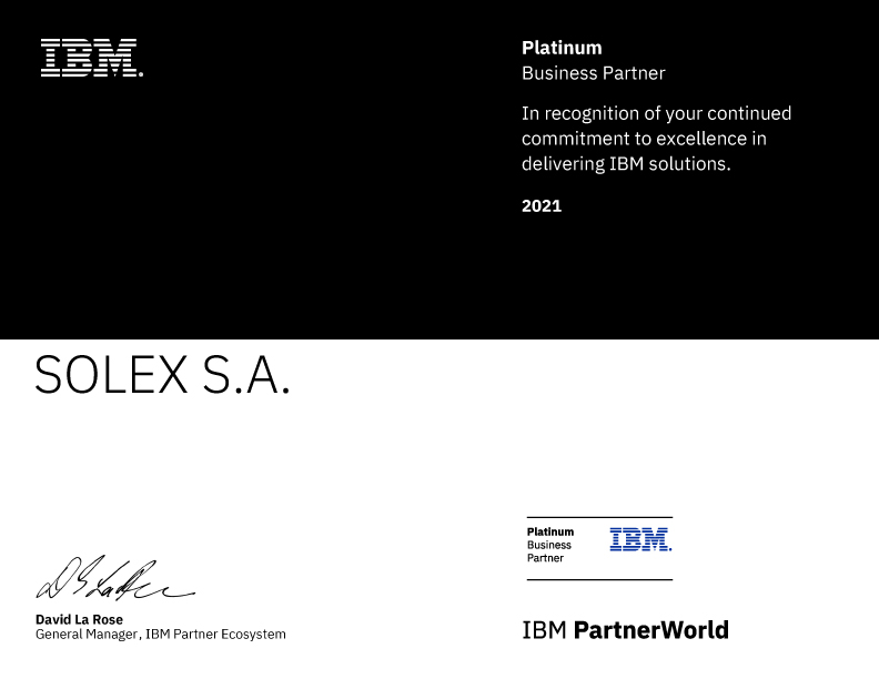 IBM Platinum Business Partner 