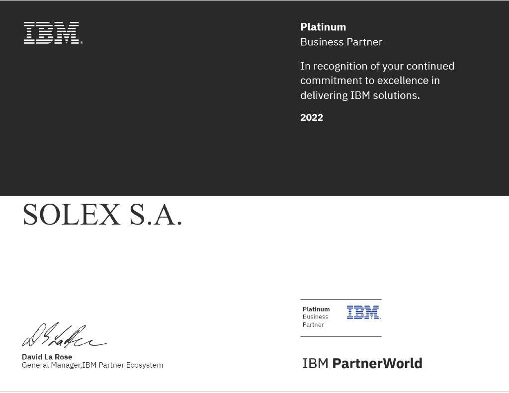 IBM Platinum Business Partner 