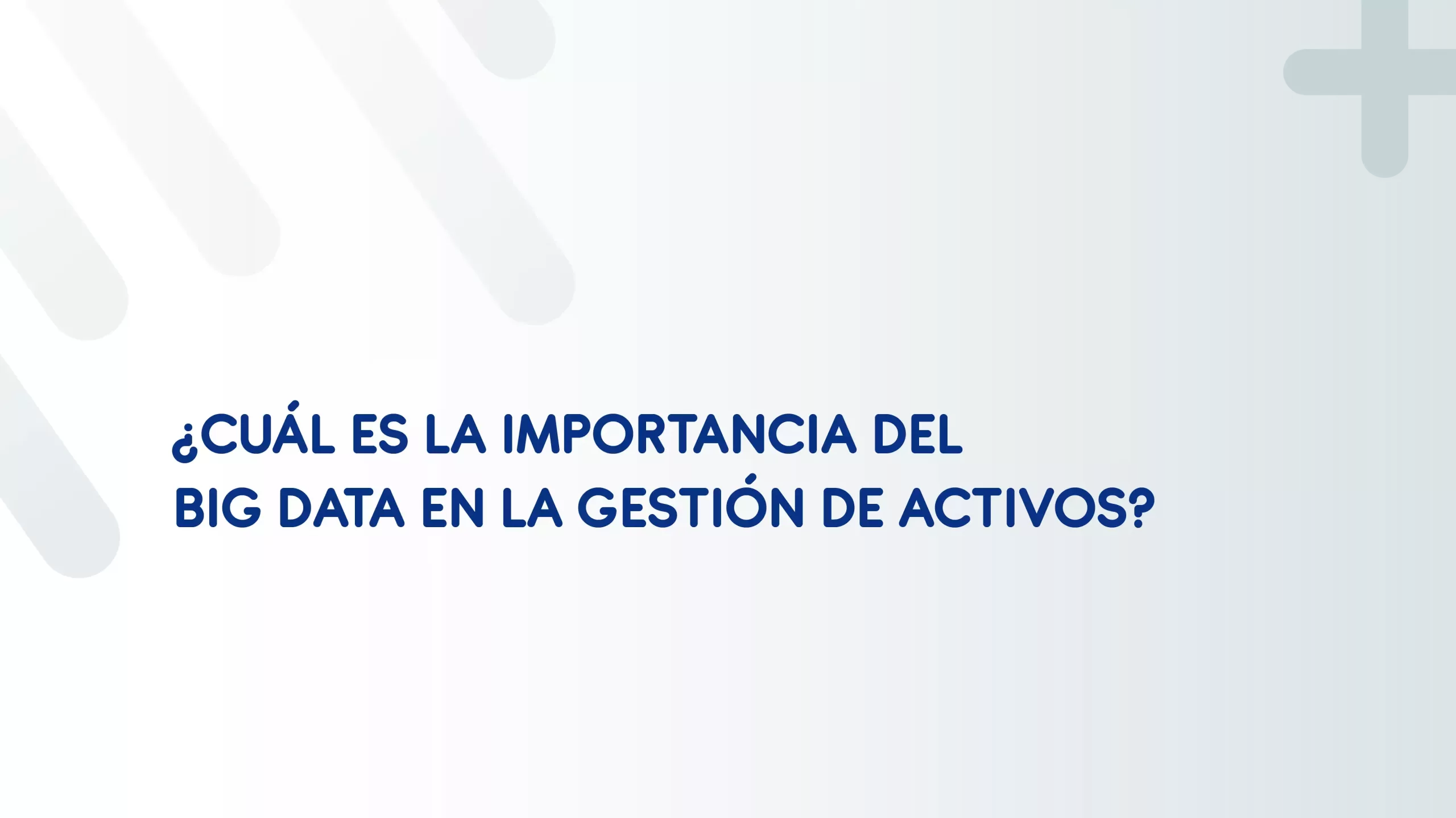 big data en la gestión de activos ibm maximo