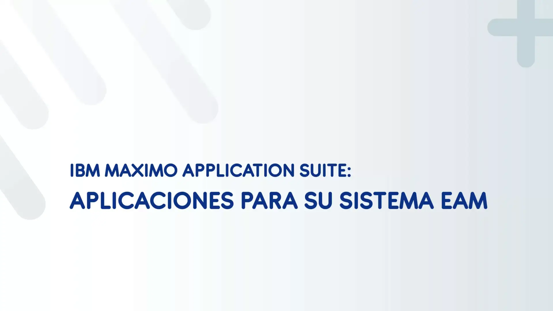 ibm maximo application suite sistema eam