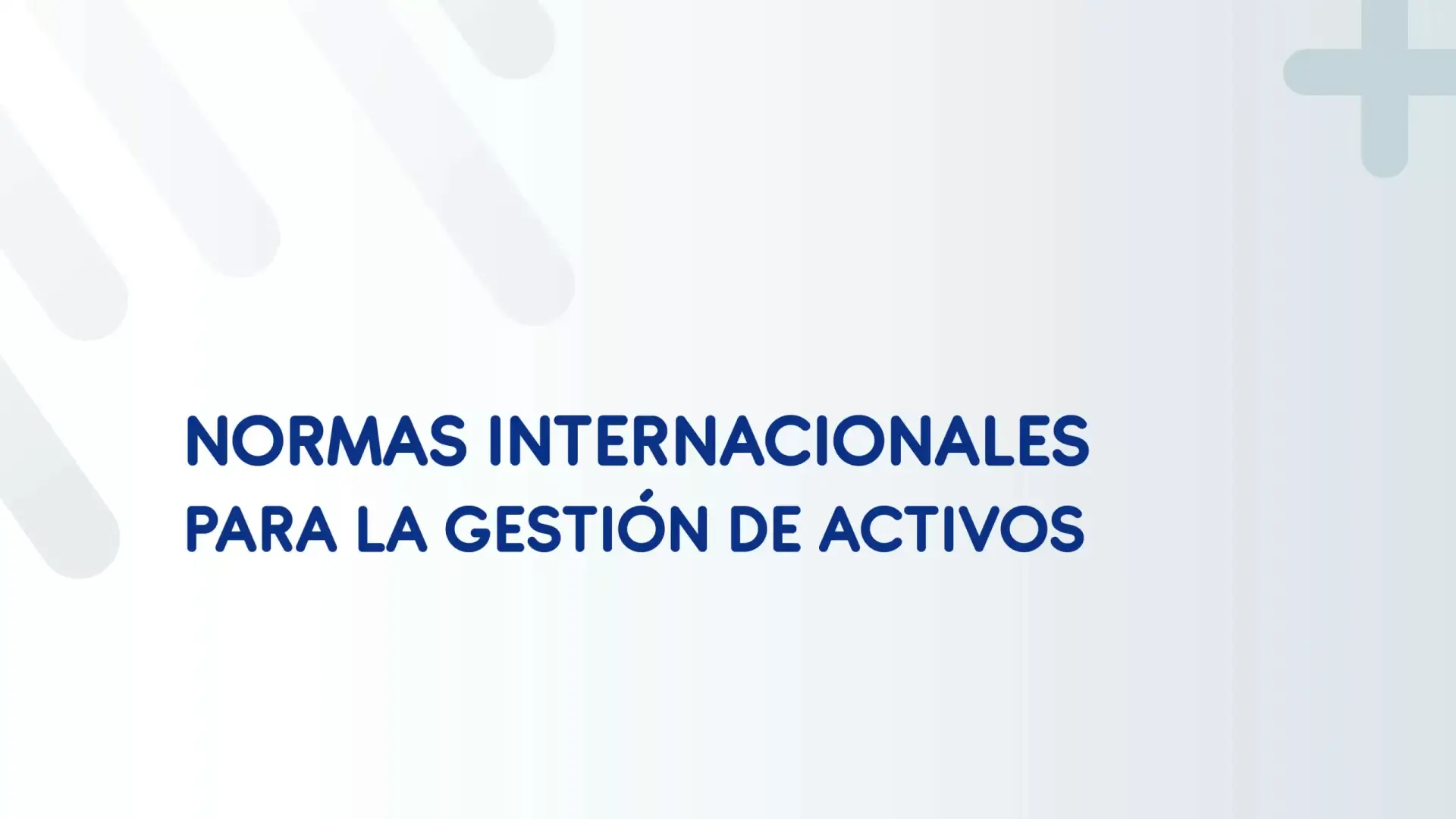 normas internacionales iso gestion activos